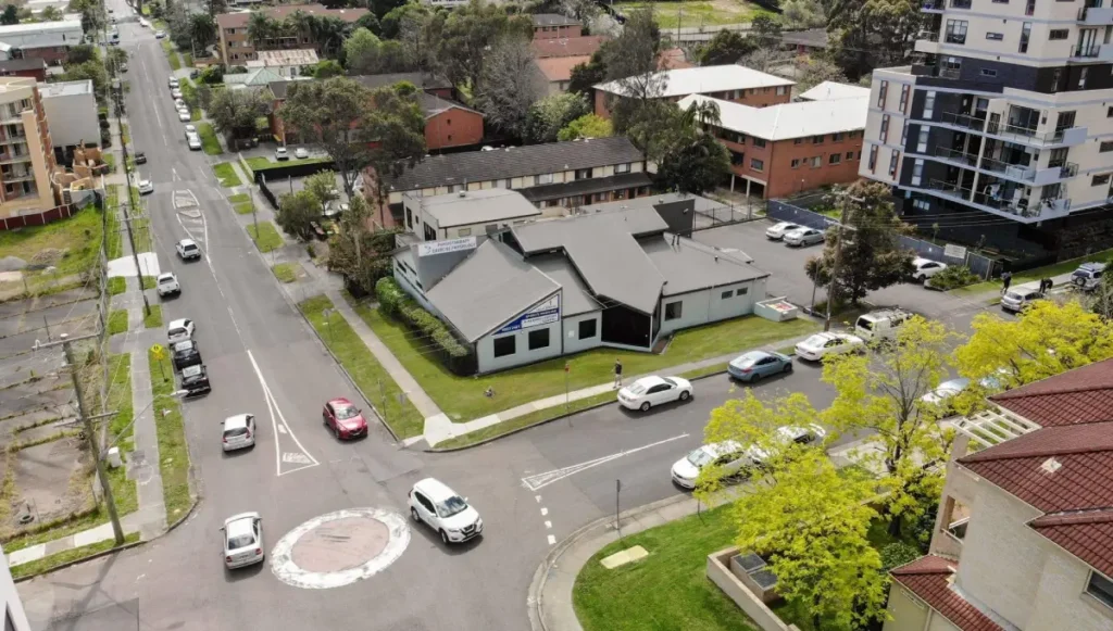 Aerial View Of Hills Street Sports Medicine Center On The Central Coast 2