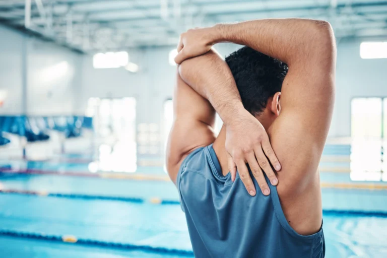 Warm-up exercises for swimmers